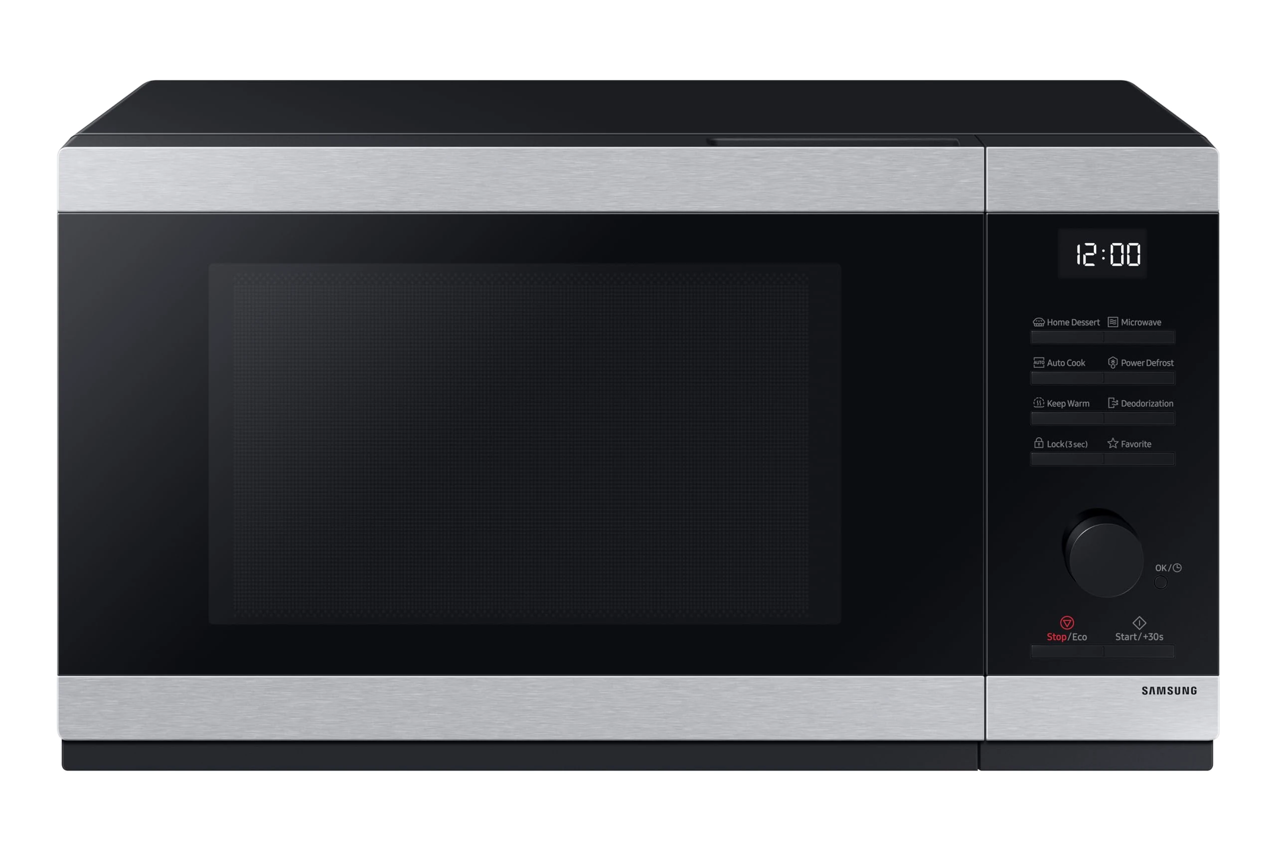 Samsung Solo Microwave, 1000W, Capacity: 32 Litre, Type G, Push Buttons, Stainless Steel, MS32DG4504ATE3