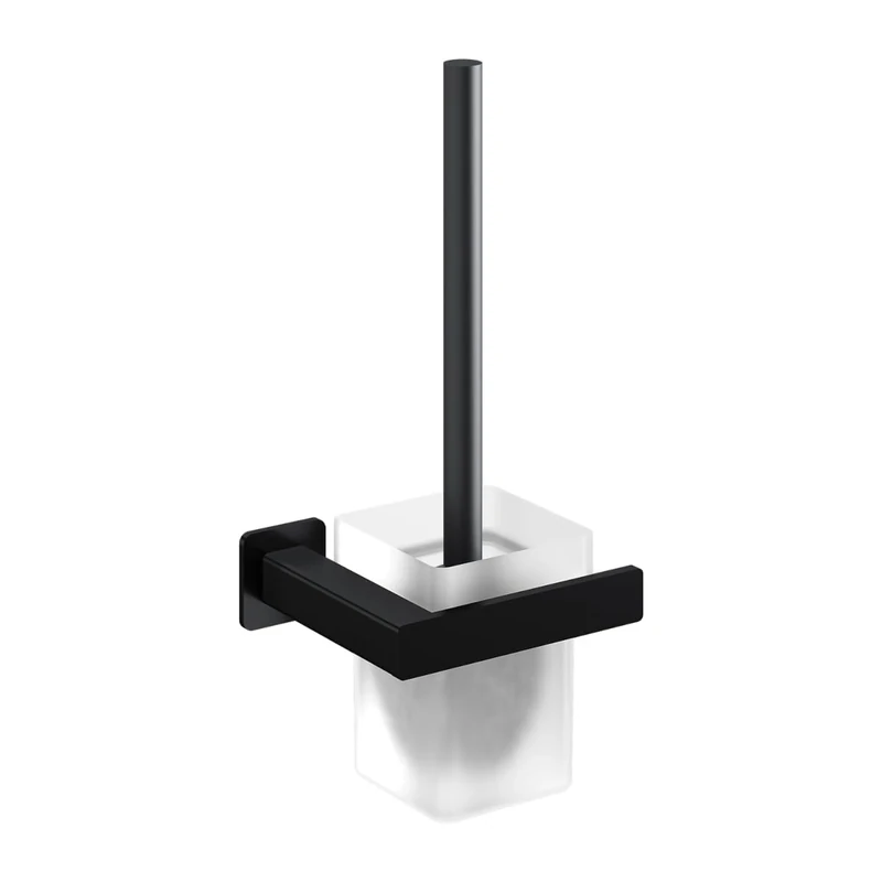 Omnires Hanging Toilet Brush Nelson - Black - NL80620BL