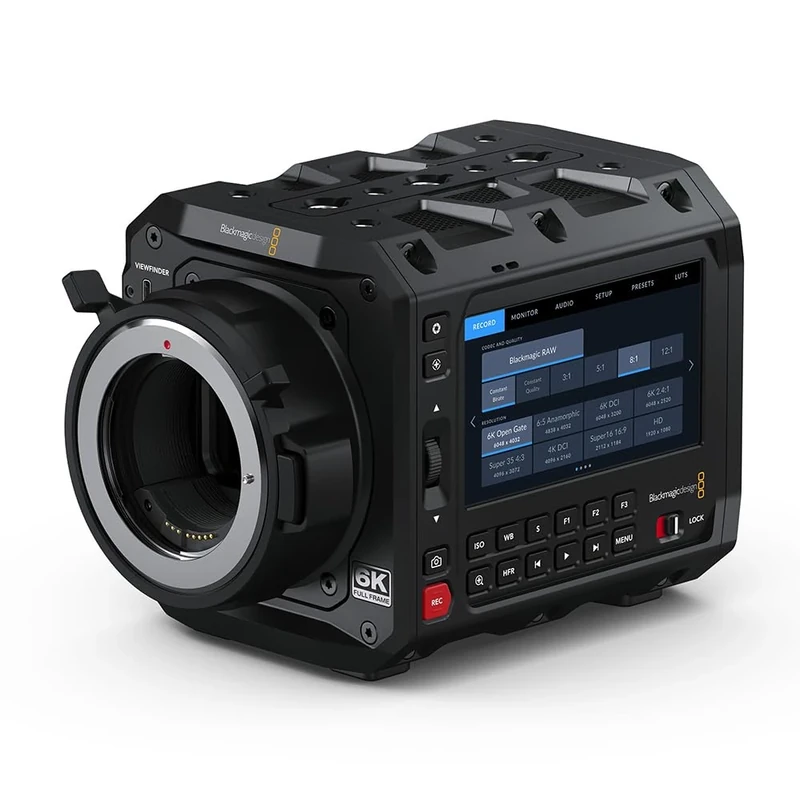 Blackmagic Design Pyxis 6K EF Handheld camcorder 6K Ultra HD Black