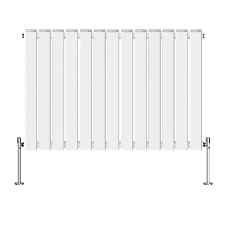 NRG Horizontal 600x884mm Double Flat Panel Designer Radiator Perfect for Kitchen, Bathroom, Living Room