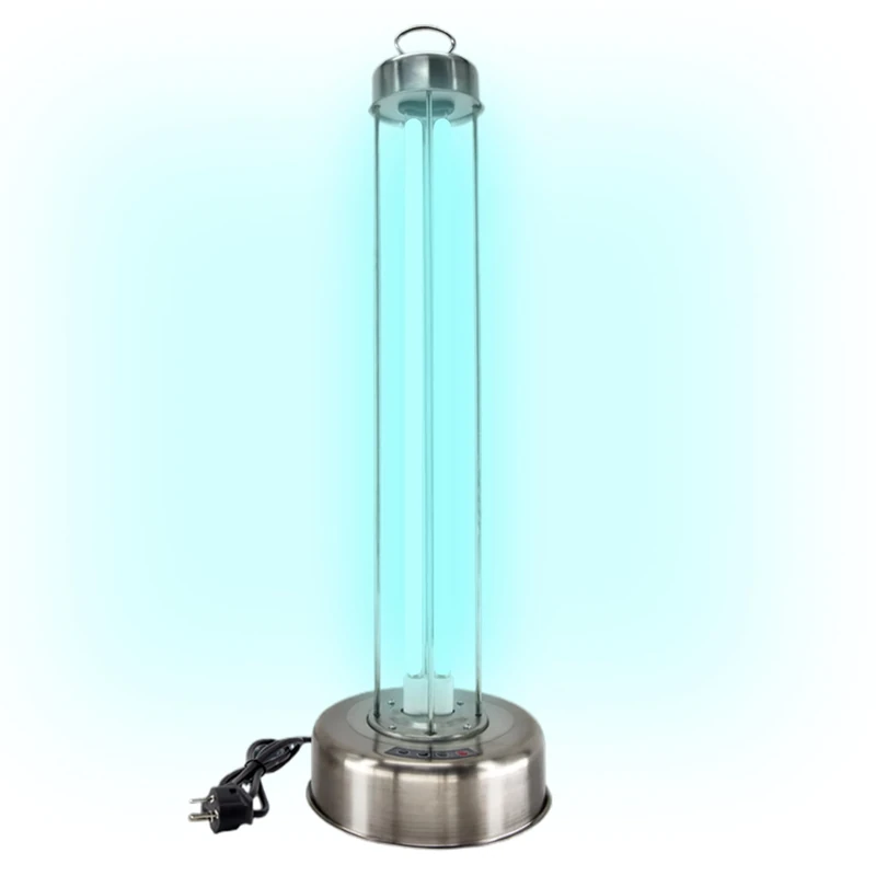 UVO UV Disinfection Light, 99.9% Germicidal, 253nm, Three-Speed Remote Control Blue Light UV Cleaner for Home, Office, School (Spare Lamp)