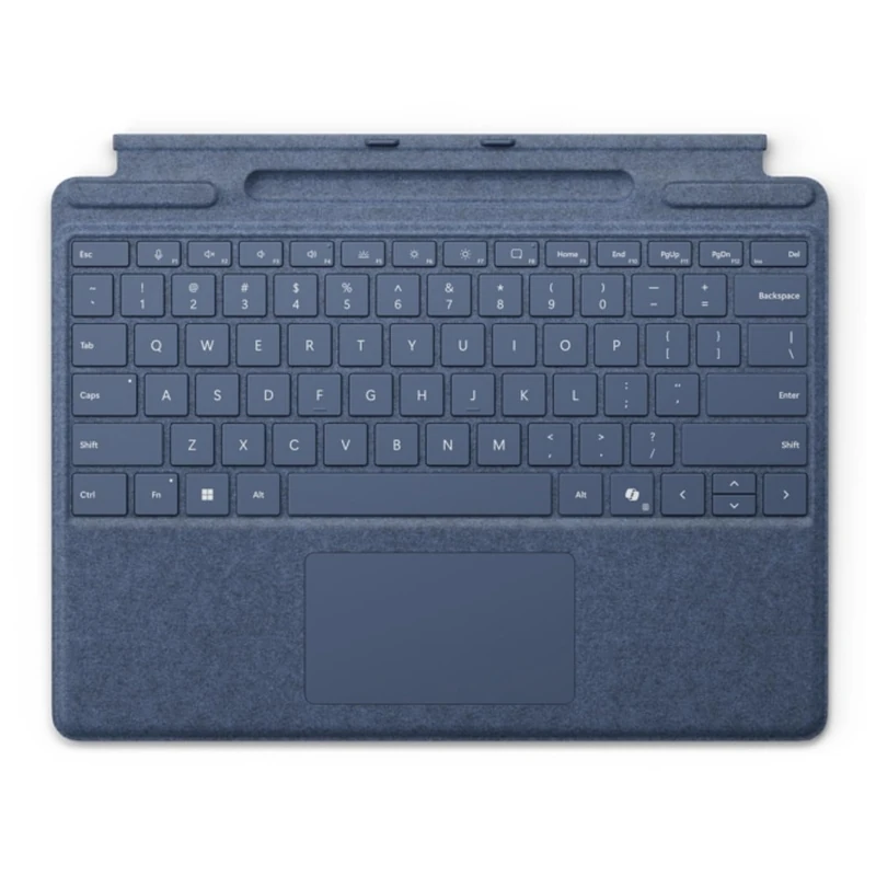 Microsoft Surface Pro Keyboard mit Stiftaufbewahrung - saphire
