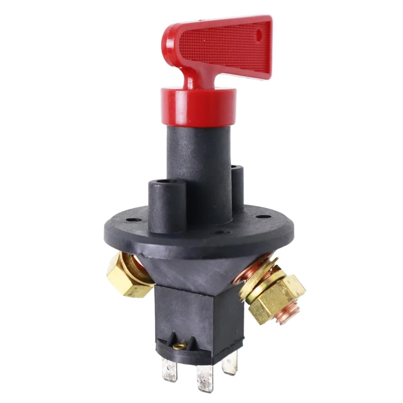 6 Pole Battery Disconnector with Fia current cut-off - Image 1