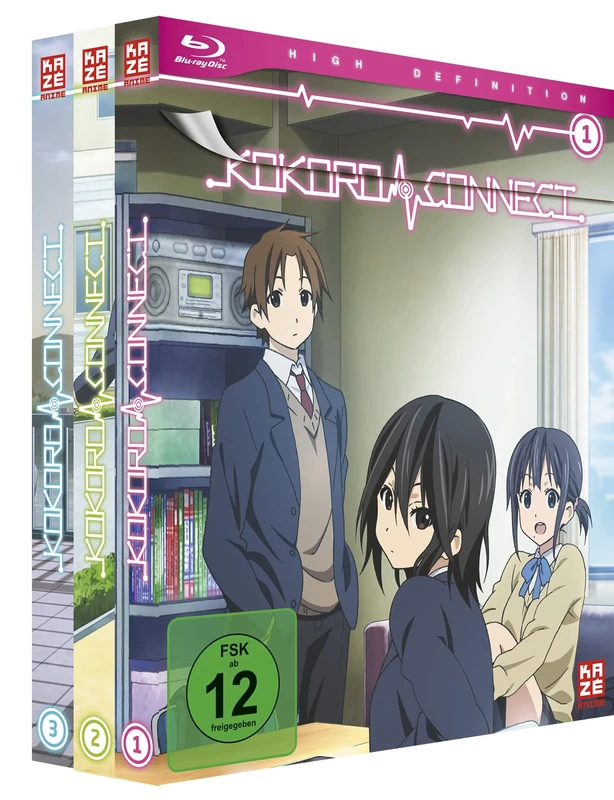 Kokoro Connect - Gesamtausgabe - Bundle - Vol.1-3 - [Blu-ray]