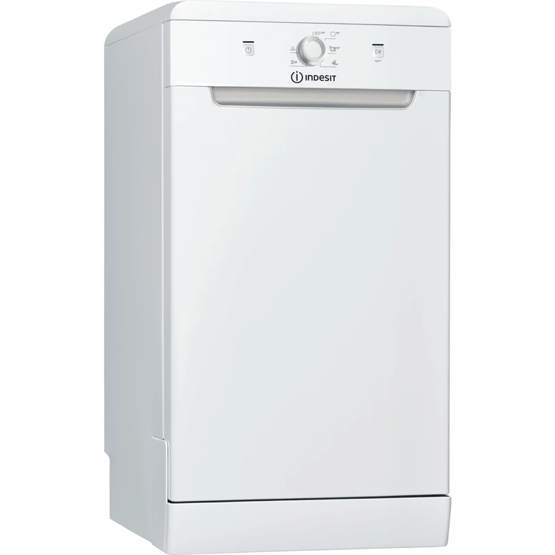 Indesit DF9E1B10UK Slimline Dishwasher - 9 Place Settings, White