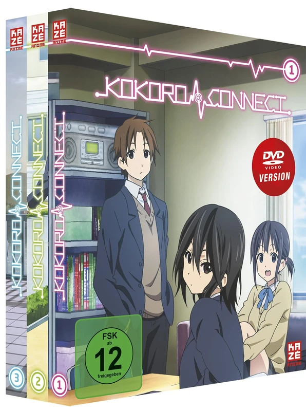 Kokoro Connect - Gesamtausgabe - Bundle - Vol.1-3 - [DVD]