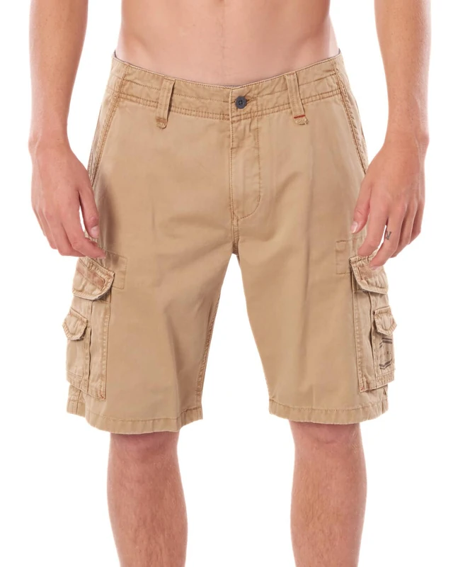 RIP CURL Classic Surf Trail Cargo Shorts in Khaki