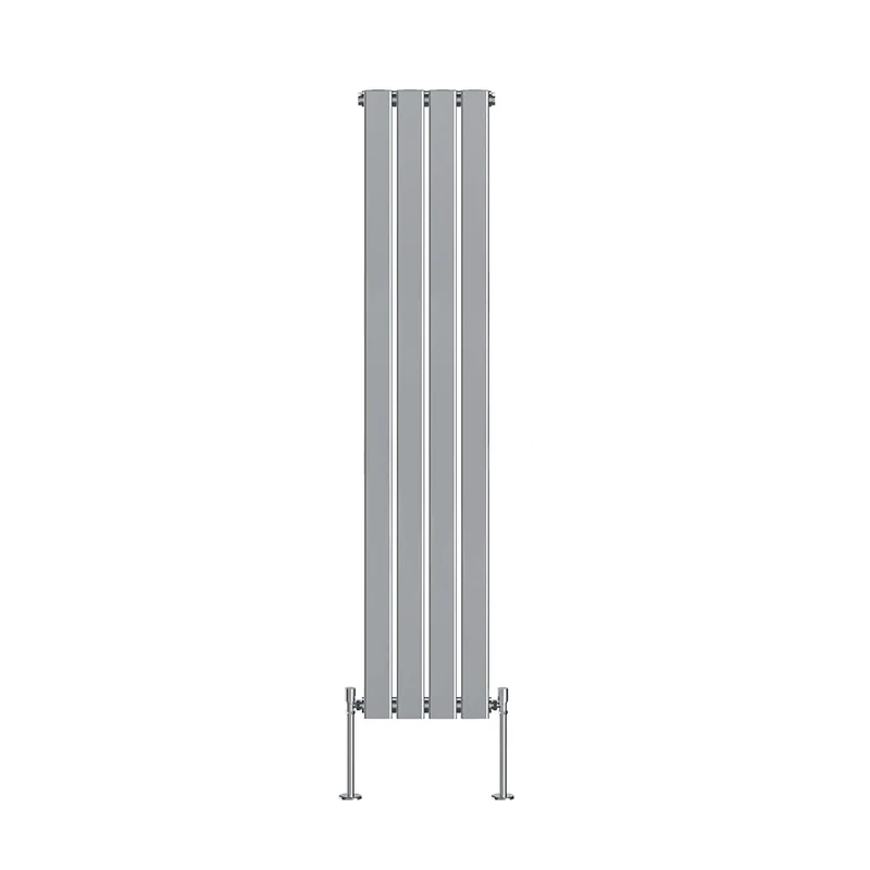 NRG 1600x272mm Single Flat Tube Central Heating Panel Radiators Rad Chrome