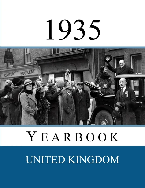 1935 UK Yearbook: Original book full of facts and figures from 1935 - Unique birthday gift / present idea.