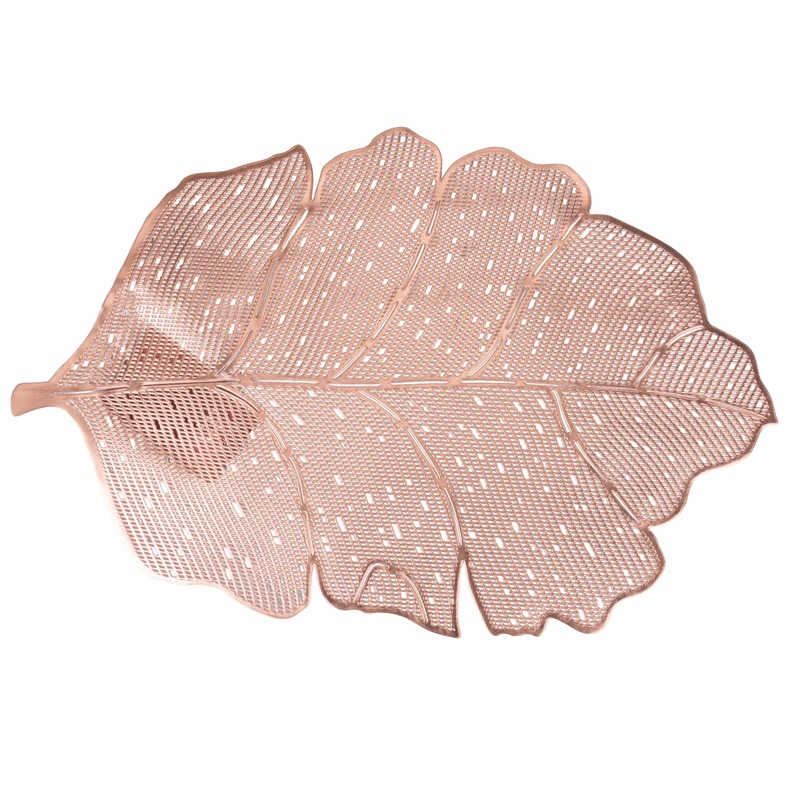 Villa d'Este Home Tivoli Gold Flower Placemat 45 x 30 cm