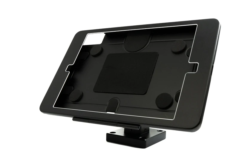 System-S Wall Ceiling Mount Lockable 180° Tilting for iPad 10.2 Inch 9 8 7 Black