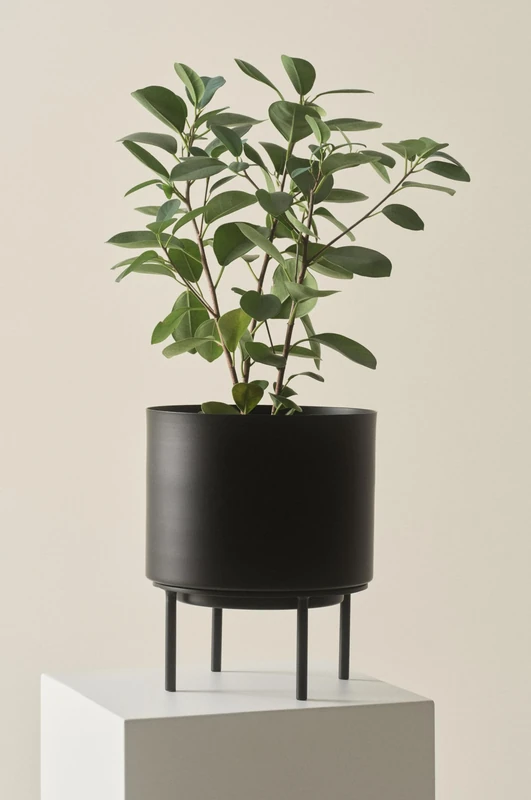 JOTEX Flower Pot, Black