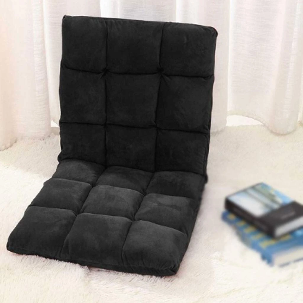lounge chair,Folding lazy sofa, deck chair, floor, balcony, bay window, leisure, legless small sofa, bed, backrest, chair, linen