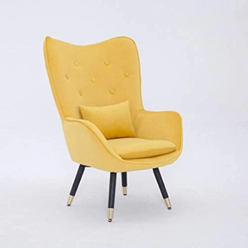 lounge chair,Single Sofa Chair Simple Modern Lazy Sofa Balcony Leisure Armchair Fabric Tiger Chair