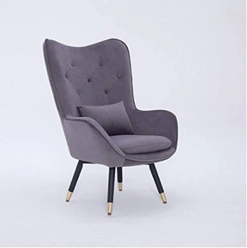 lounge chair,Single Sofa Chair Simple Modern Lazy Sofa Balcony Leisure Armchair Fabric Tiger Chair