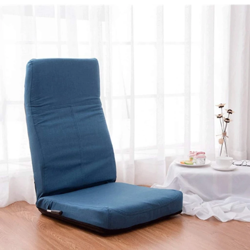 lounge chair,Adjustable Legless Floor Chair Foldable Lazy Sofa Floor Sofa Cushion Living Room Furniture