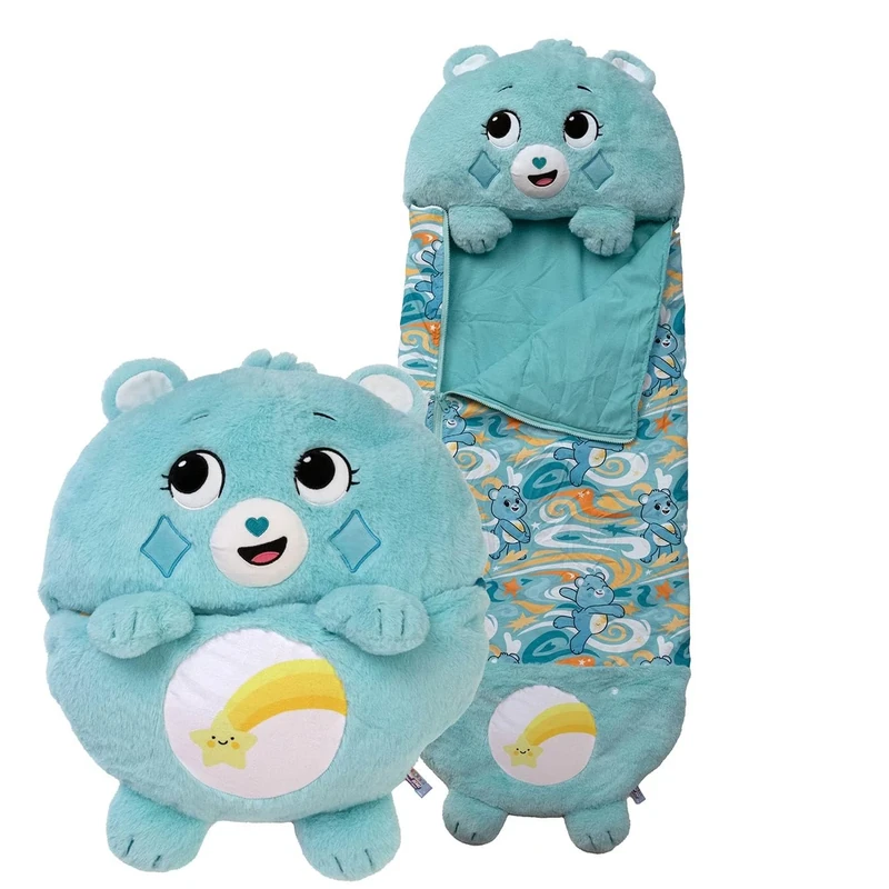 Happy Nappers Care Bears - Wish Bear (Medium) - Plush, Cuddly & Collectable Toys for Children - Soft & Huggable Material - A Wonderful Gift Idea for Girls & Boys