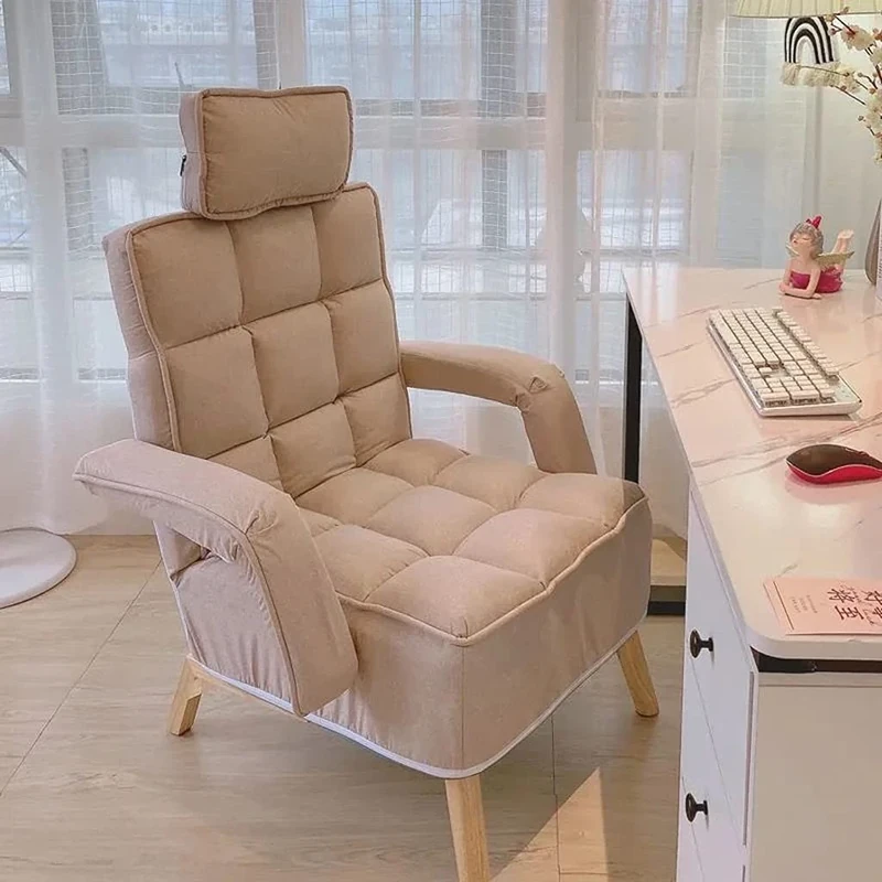 lounge chair,Home work chair, folding lounger, home, bedroom, living room, lazy sofa, chaise longue, Nordic chair for leisure, lunch break, balcony, folding sofa chair