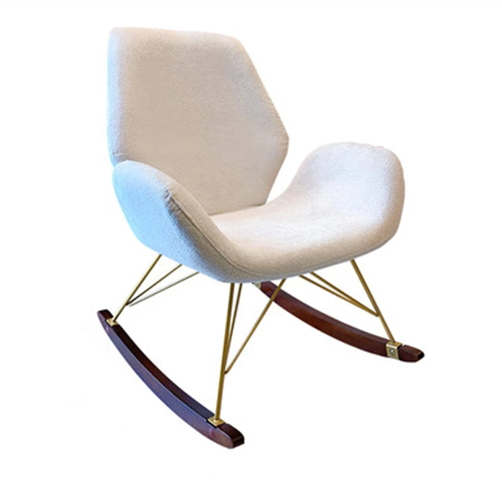 lounge chair,Rocking Chair Modern Balcony Lazy Rocking Chair Deck Chair Home Nordic Adult Armchair Wood Leisure Rocking Chair Sofa Sun Lounger Rocking Chair