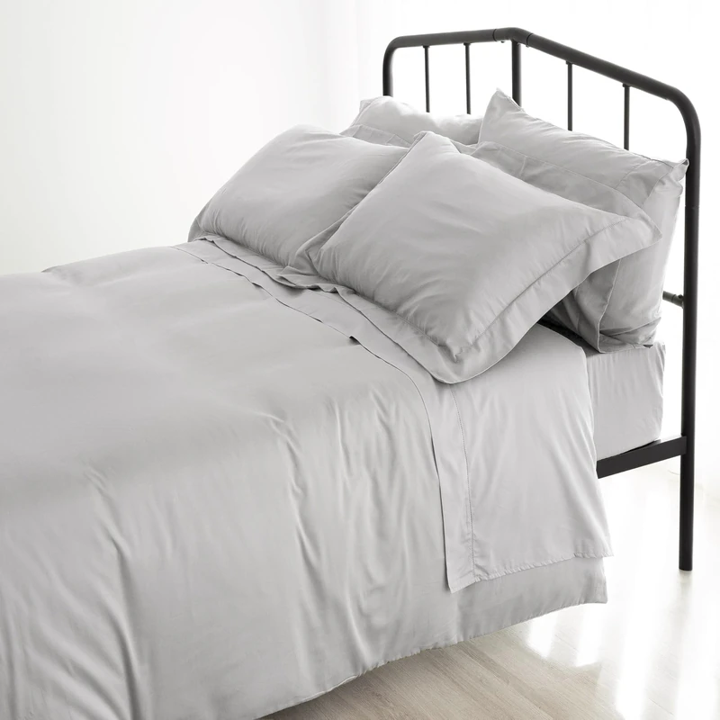 Catherine Lansfield Fantasy Ice Grey Bed Linen 155 x 220 + 80 x 80 cm