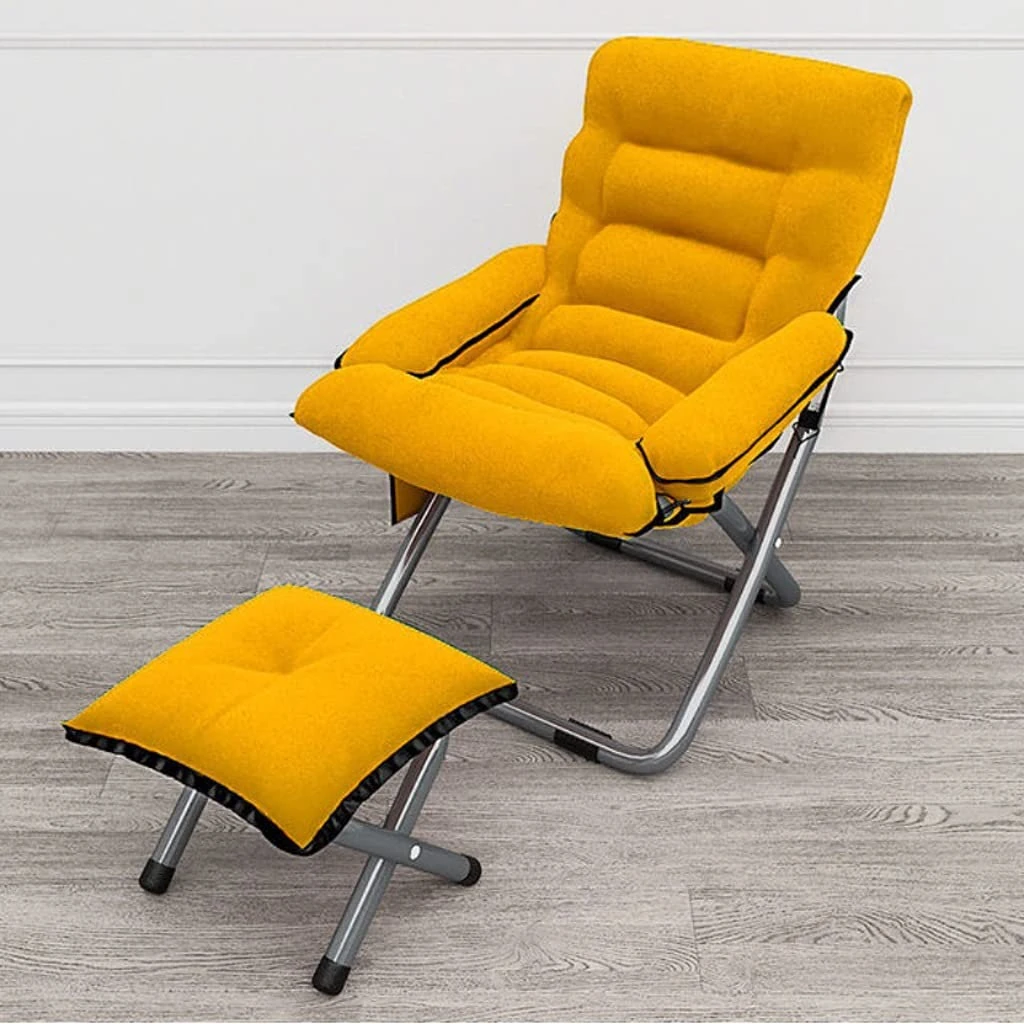 lounge chair,Home work chair, folding lounger, lazy sofa, living room furniture, bedroom, computer chair, modern armchair, balcony, leisure, backrest, deck chair