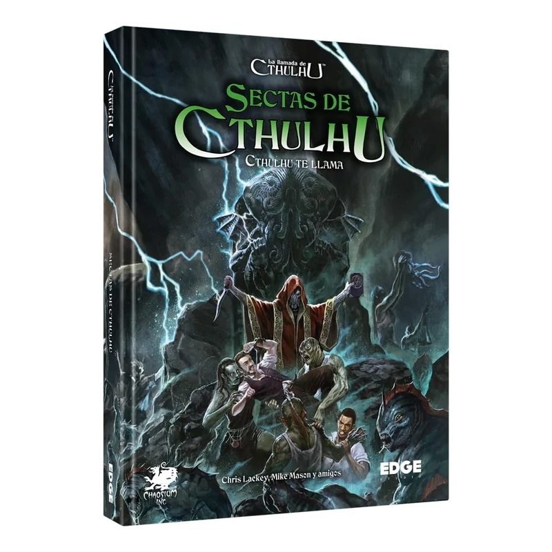 Edge Studio The Call of Cthulhu: Sects of Cthulhu Expansion Role Playing Game, From 12 Years, 2 to 6 Players, 30-120 Minutes per Game, Spanish