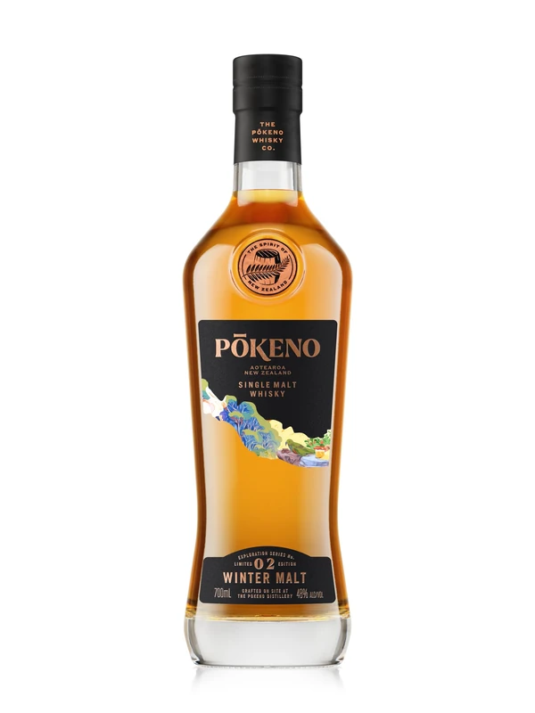 Pokeno Winter Malt New Zealand Single Malt Whisky 70cl