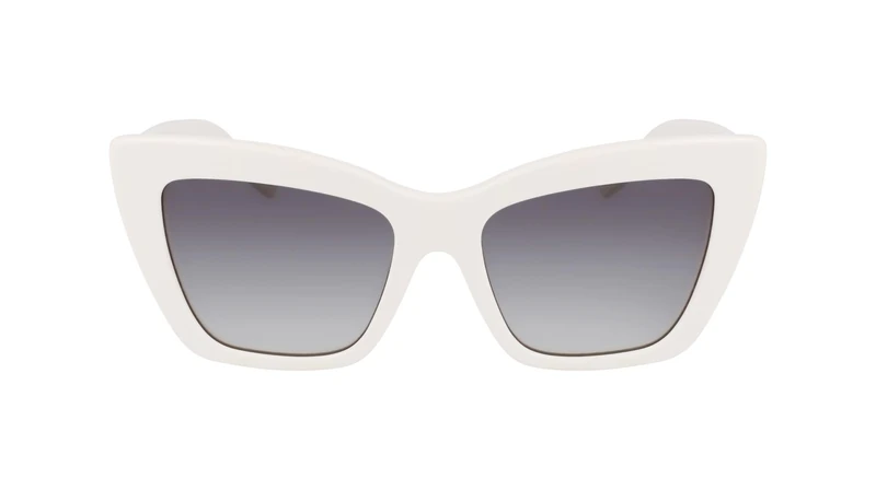 KARL LAGERFELD Women's Sunglasses KL6158S - White with Gradient Green Lens