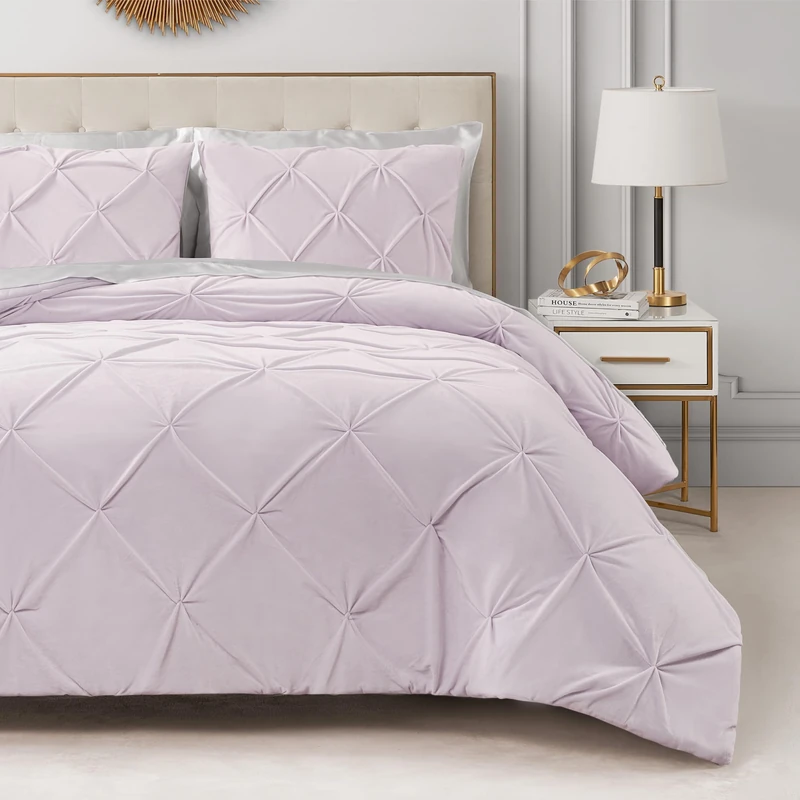 Juicy Couture Comforter Sets, Polyester, Lavender Purple, Full/Queen