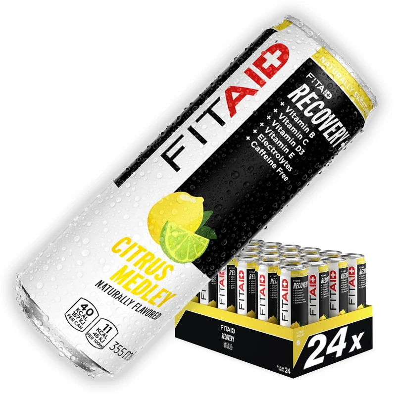 LIFEAID FITAID Citrus Medley Recovery Drink - 24x355ml