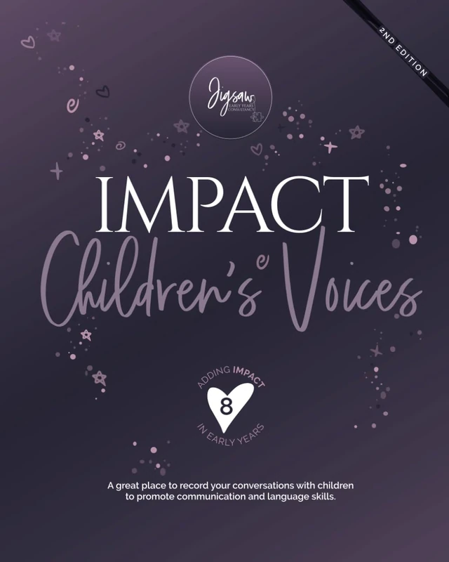 IMPACT Children's Voices: A great place to record your conversations which you have with children to promote communication and language skills