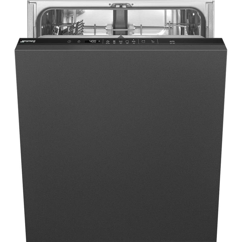 Smeg DI262D 60cm Fully Integrated Dishwasher - 13 Place Settings, Black