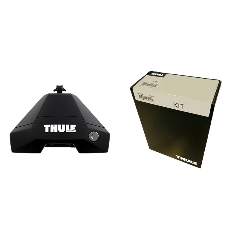 Thule 710500 Roof Racks, Evo Clamp Erow & Kit Clamp 5010