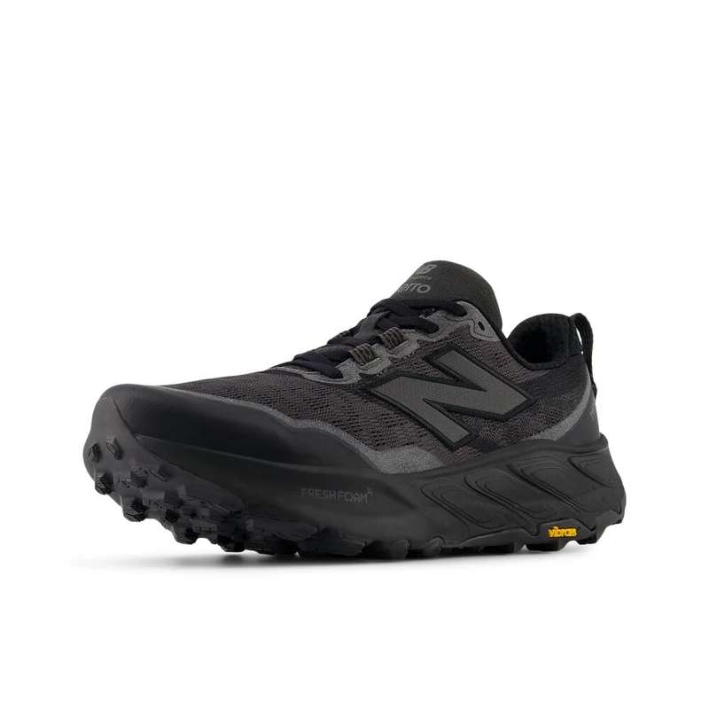 New Balance Men's Trail Running Shoes Fresh Foam X Hierro v9, Black Cement, 11/M