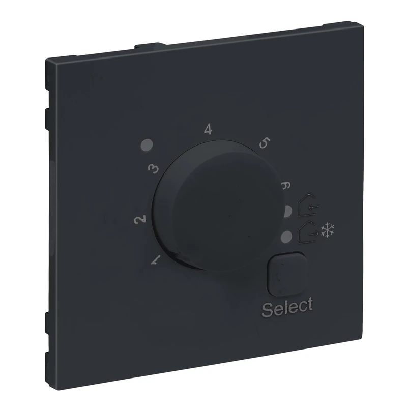 LEGRAND, Seano 765451 Cover for Electronic Room Thermostat Painted Anthracite
