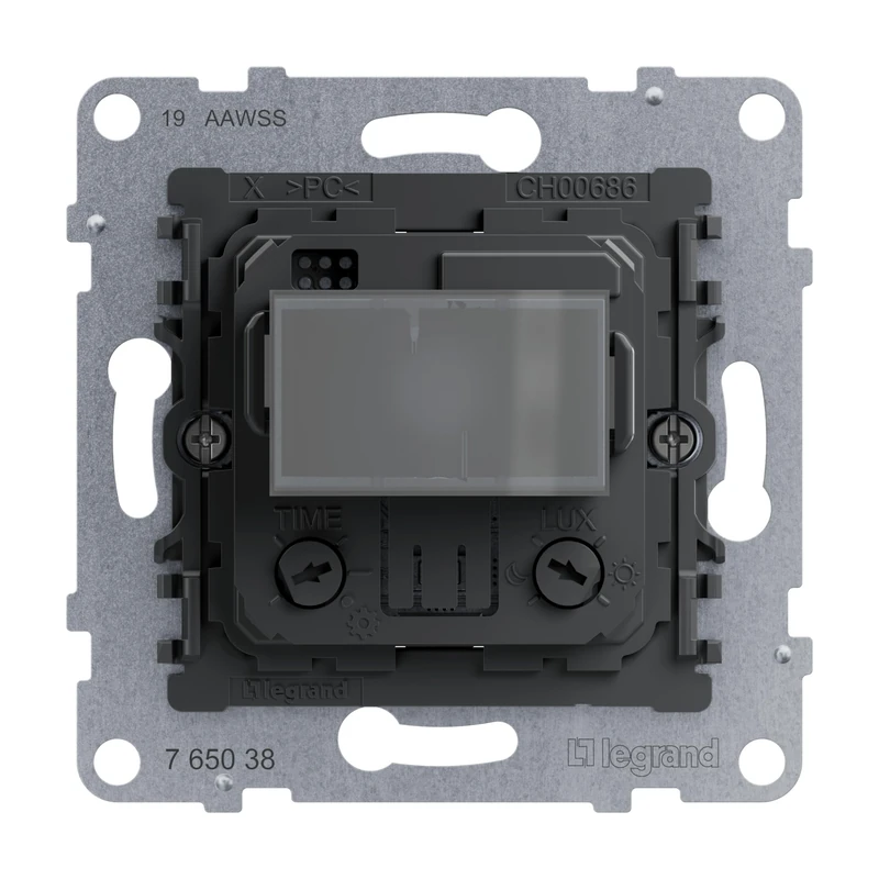 LEGRAND, Seano 765038 3-Wire Motion Sensor Insert, 170° Detection Range with Manual Operation, 2000 W, Variable Detection Range: Max. 8 m