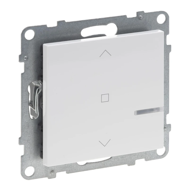 LEGRAND, Seano with Netatmo Roller Shutter Switch, Control of 230 V Roller Shutters, Mounting in Cavity Wall Socket, Screws or Expansion Claws, Includes Rocker Smart Home, Colour: Ultra White, 765638