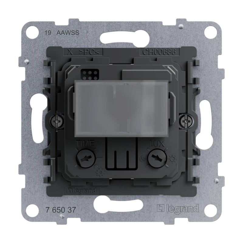 LEGRAND, Seano 765037 2-Wire Motion Sensor Insert, 170° Detection Range, with Manual Operation, 2-150 W, Variable Detection Range: Max. 8 m