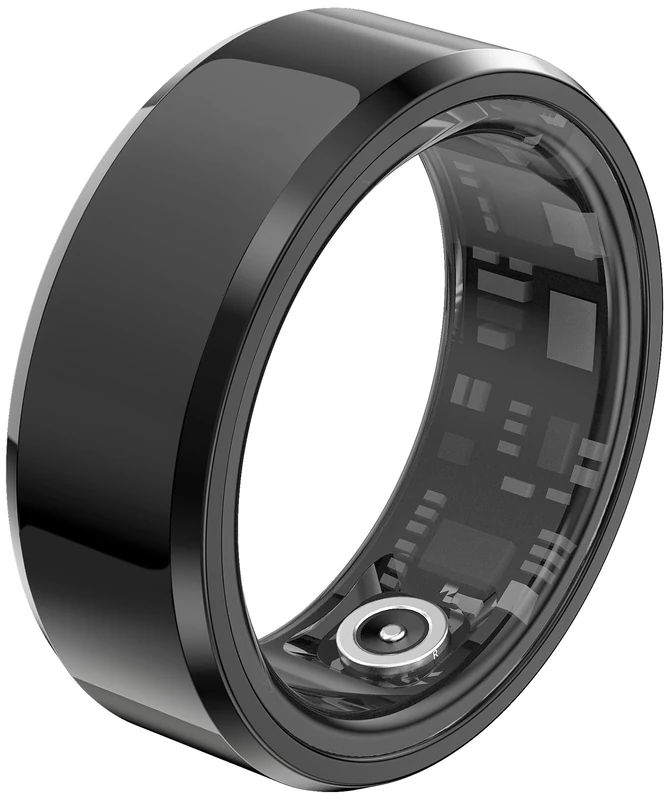 Smart Ring Android Fitness Tracker Ring Smart Rings for Men Women Smart Ring Heart Rate Waterproof Smart Ring with Pedometer Sleep Tracker Ring iOS Smart Workout Fitness Ring Stainless Steel