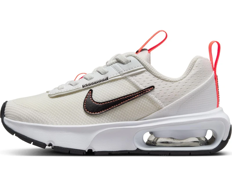 Nike Air Max Intrlk Lite (GS), Children's and Youth Trainers, Summit White Black Hyper Orange White, 38 EU