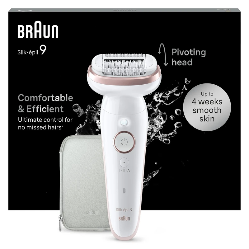 Braun Silk-épil 9 Silk·épil 9 40 pince(s) Or, White - Image 1