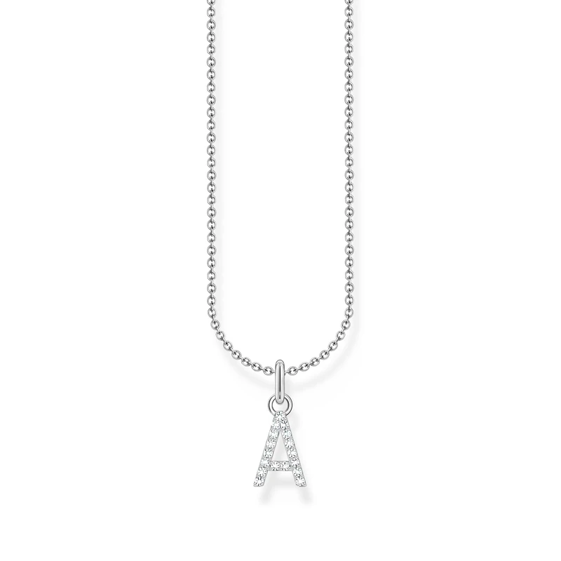 Thomas Sabo letter necklace 925 sterling silver with zirconia KE2240 - KE2265