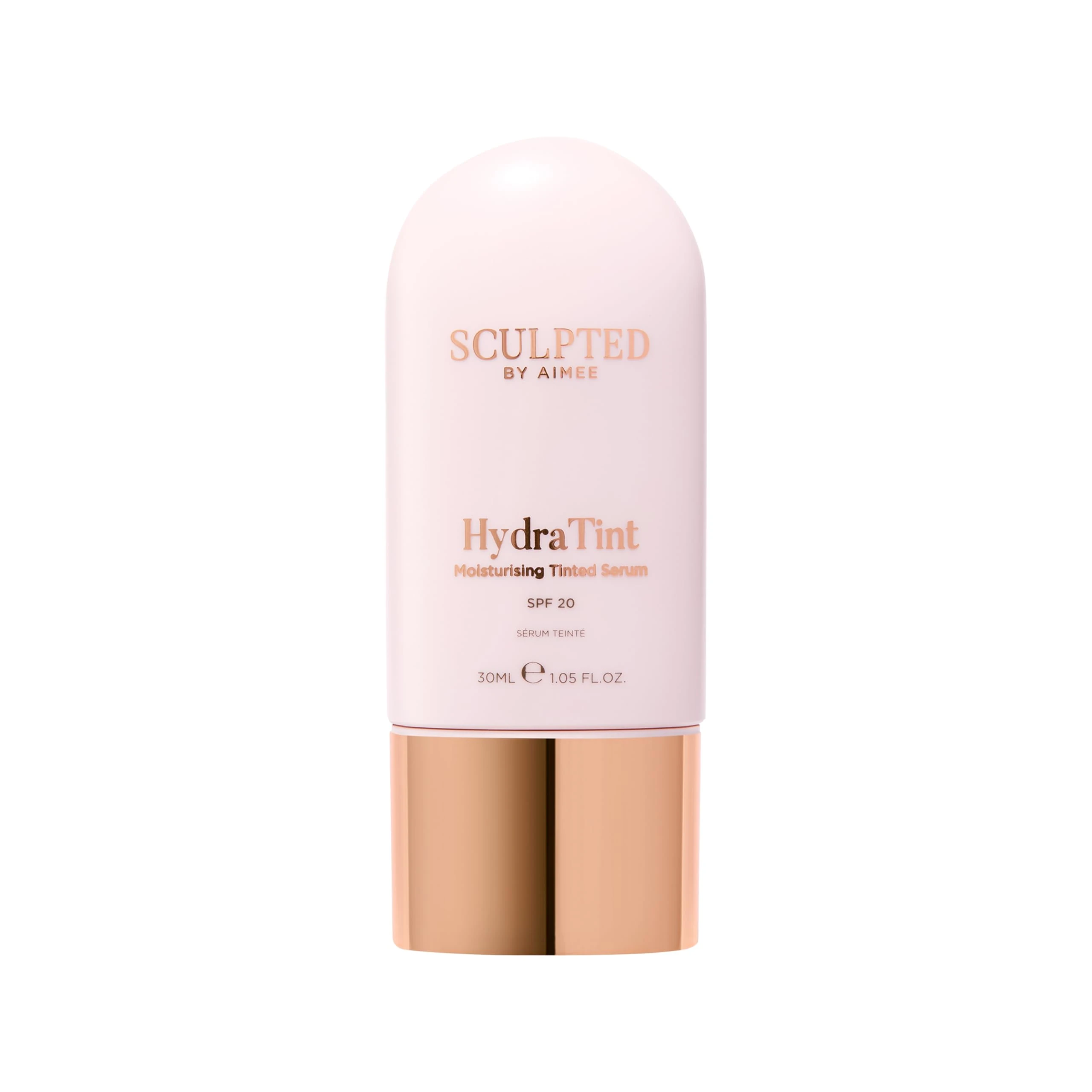 HydraTint Moisturising Tinted Serum from Sculpted by Aimee - 30ml 2-in-1 Makeup and Skin-Perfecting Skincare Tinted Moisturiser & Serum Foundation with SPF 20, Hyaluronic Acid & Ceramides