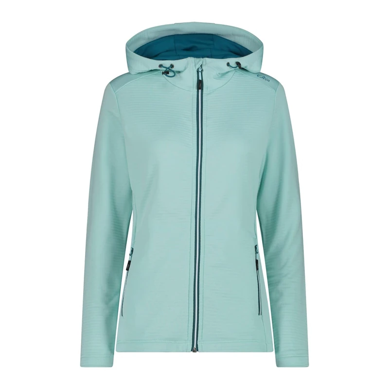 CMP Women's Jacket Fix Hood Acqua, turquoise, 18
