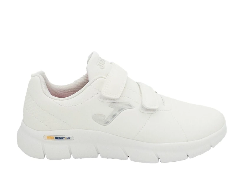 Joma Women's 500 Lady 2302 White Sneaker, 8.5 UK