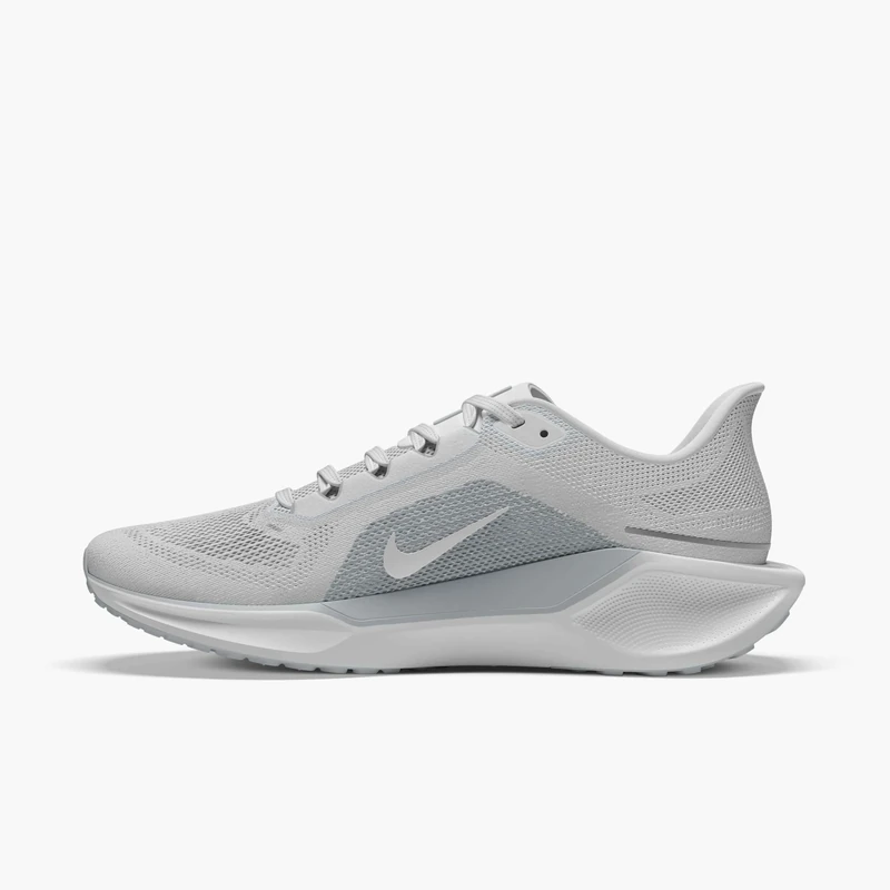 Nike Women's W AIR Zoom Pegasus 41 Road Running Shoes, White/White-Pure Platinum, 5.5