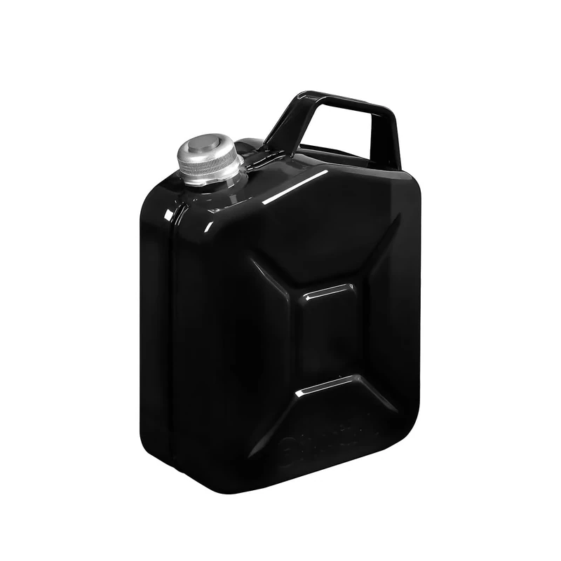 5L Epoxy Powder Coated Metal Fuel Can with Magnetic Cap 0.9mm Thick for Diesel Petrol Kerosene