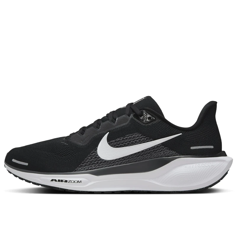 Nike Men's Air Zoom Pegasus 41 Running Shoe, Black/White/Anthracite, 6