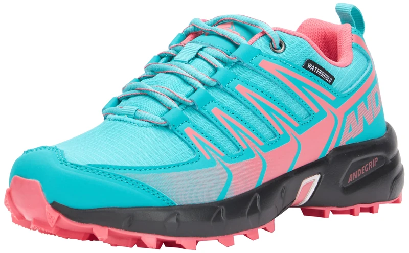 Ande Men's New Tour EVO WP Trekking Shoes, Azz Laguna Pink Paradise, 7.5 UK