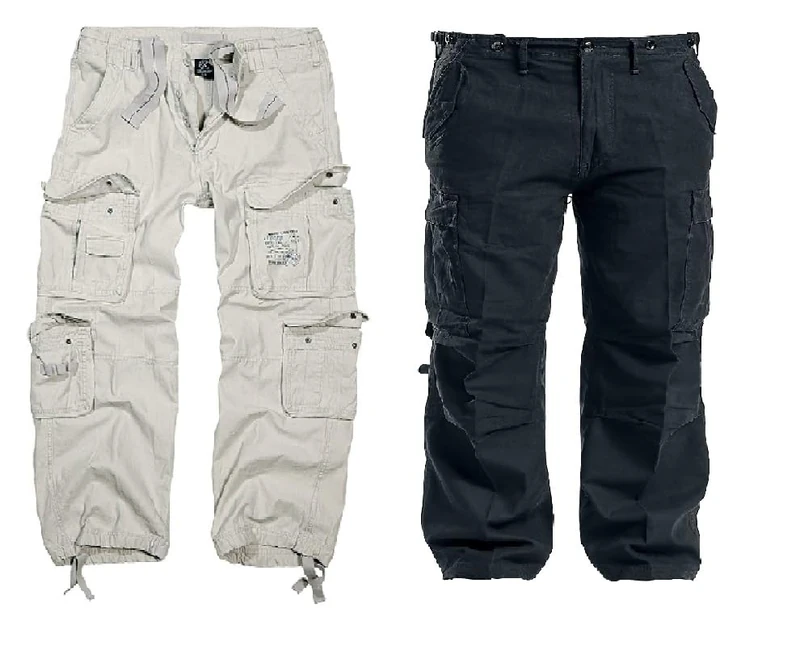 Brandit Hose Weiß (Old White 12) 7XL Freizeithose Schwarz 7XL